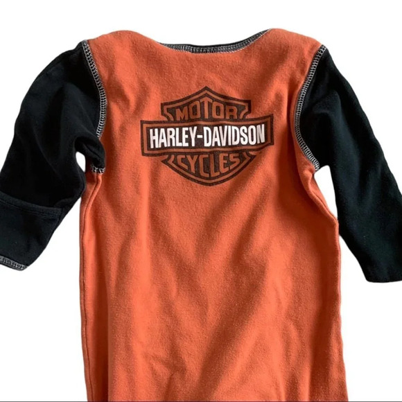 Harley Davidson Motorcycles  Toddler Onepiece Onesie *NO SIZE TAG - Picture 4 of 11